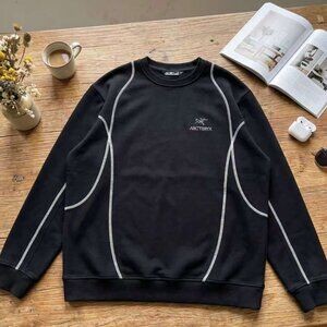 Arcteryx CNY Fantasy crewneck fleece-lined long-sleeved sweatshirt